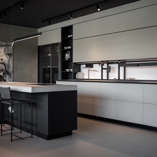 Cucina nello showroom L'Ambiente a Motta di Livenza