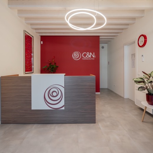 Reception di C&N Farmaceutici
