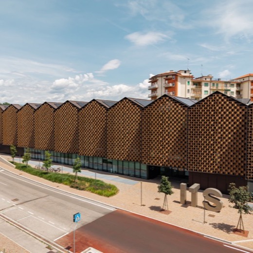 Spazio Villalta a Udine visto dal drone